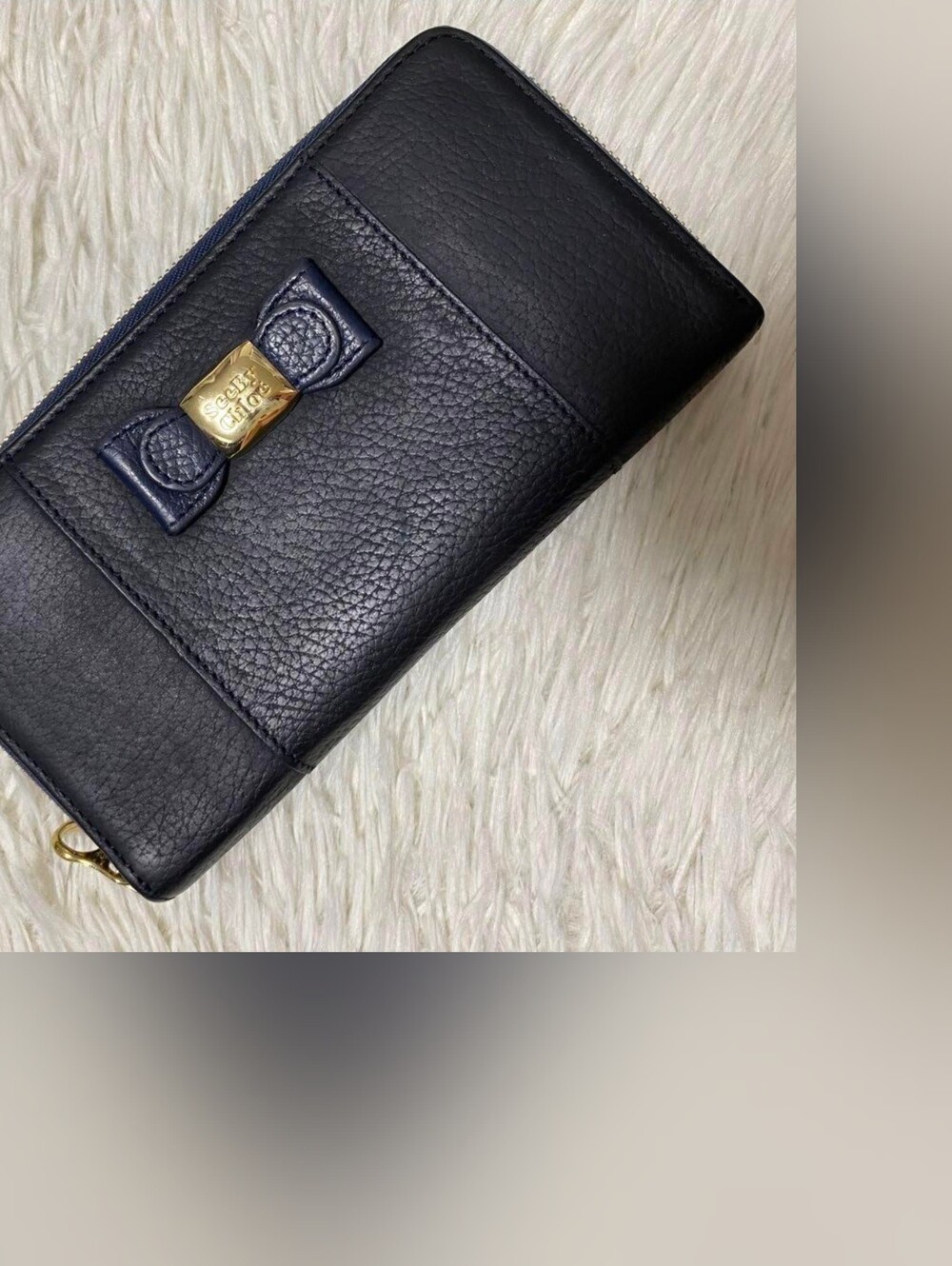 See By Chloe Men's Folded Wallet in Dark Gray